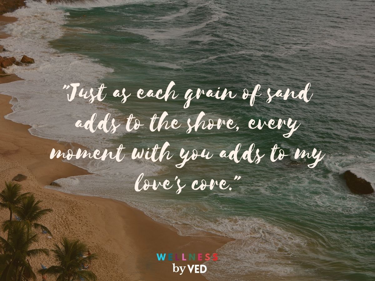 beach love quotes 