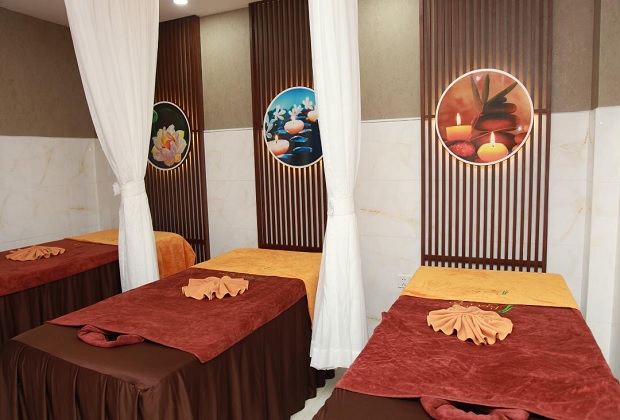 Phòng massage tại Lụa Spa tại q11
