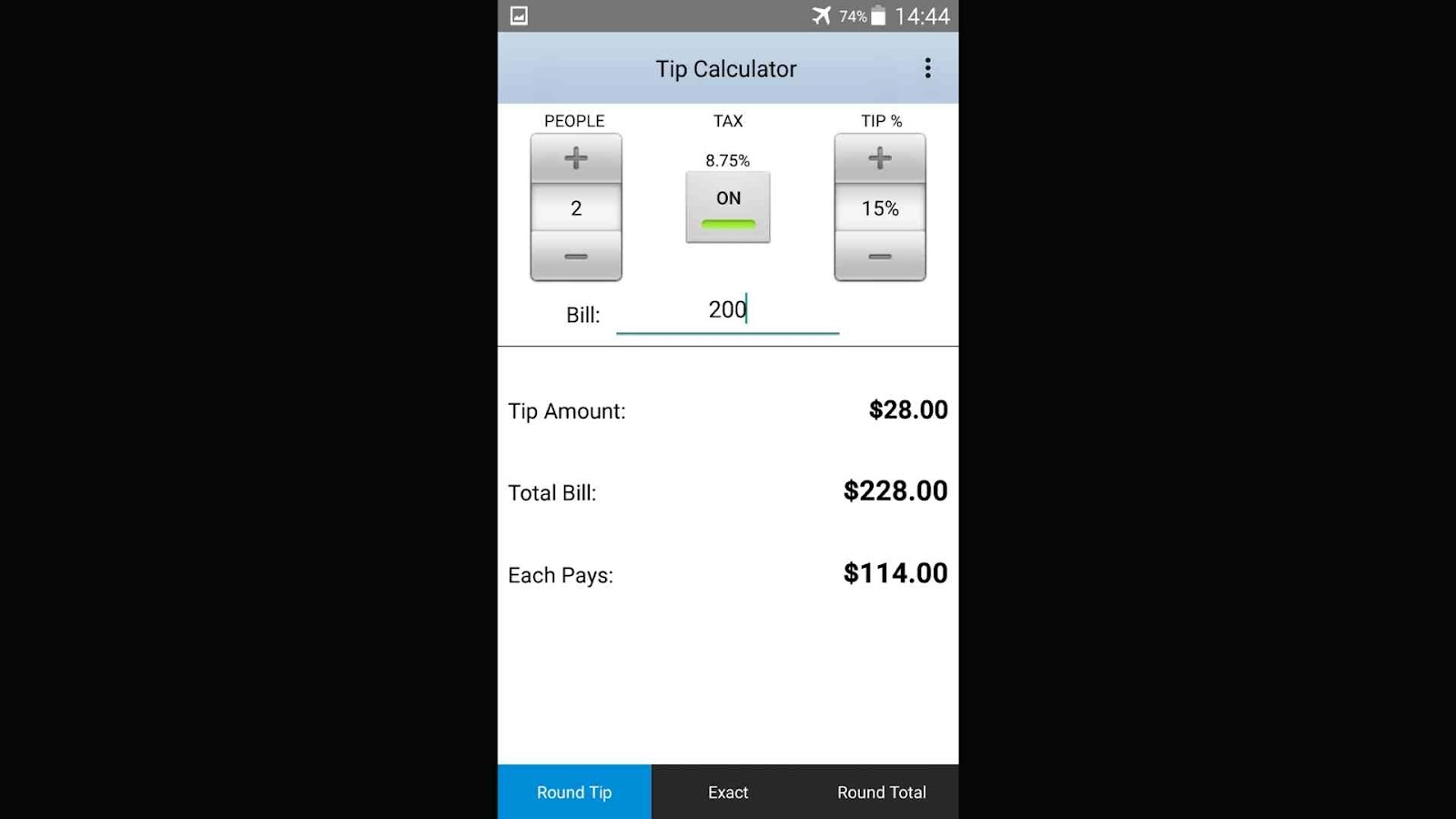 Tip Calculator by Hide Apps