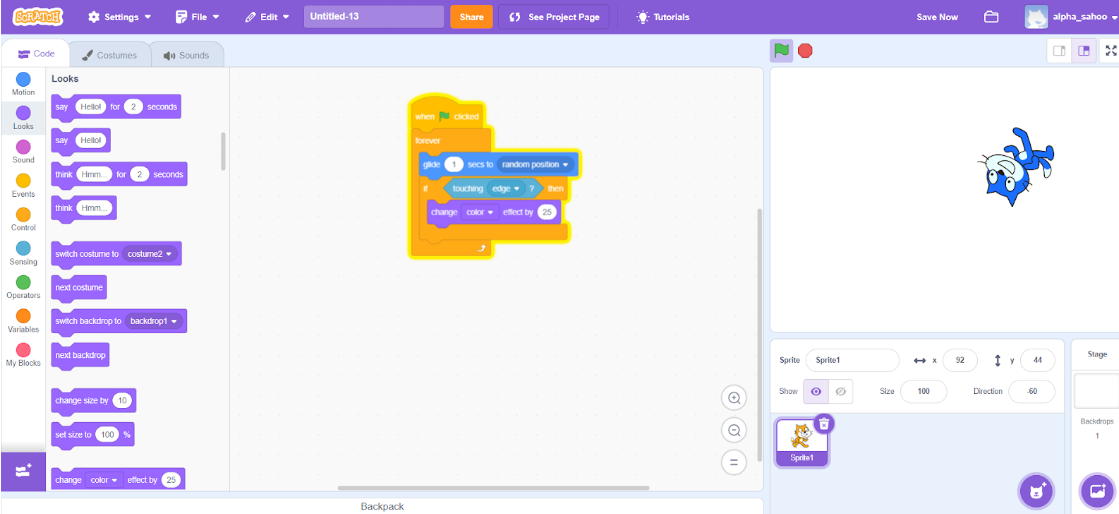 Introduction to Control Blocks in Scratch
