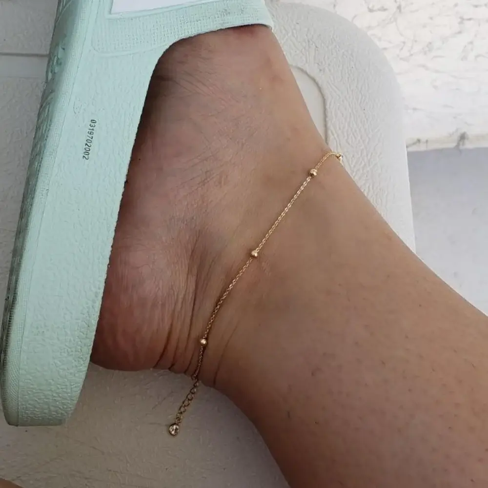 2023 best gold ankle bracelet