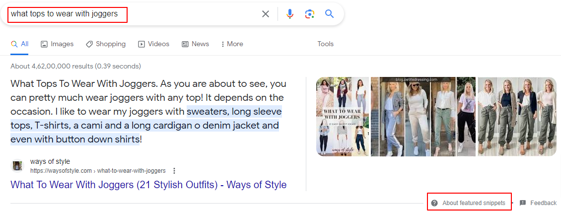 Featured Snippets