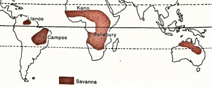 TROPICAL WET AND DRY SAVANNA AND SUDAN CLIMATE