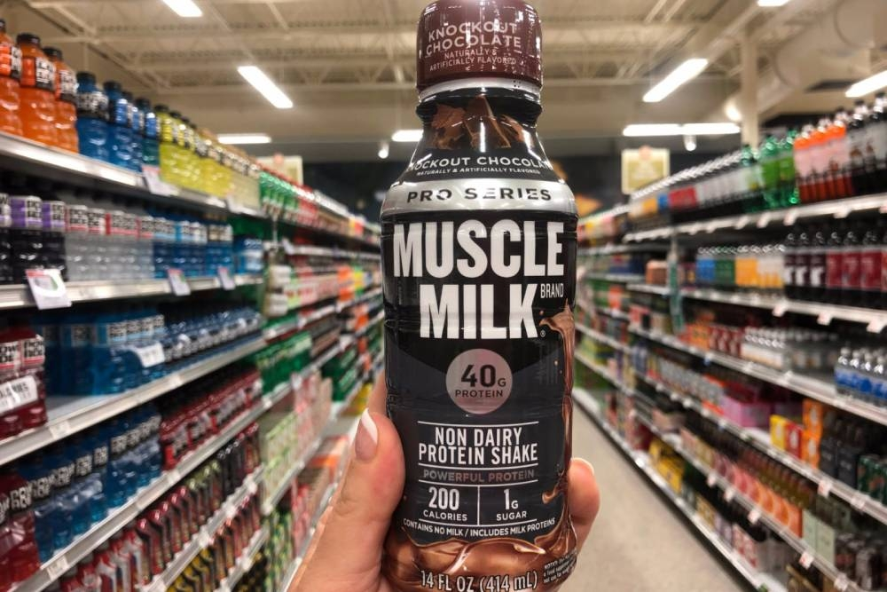 Muscle milk is a popular food for bodybuilders