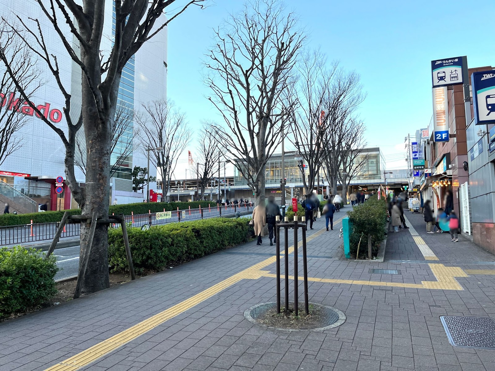 大井町駅の西口・東口