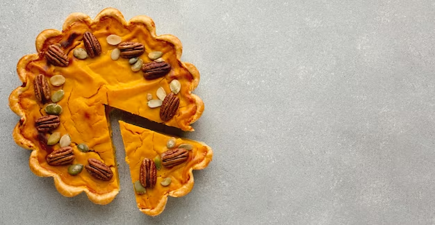 Torta con physalis e crema alla vaniglia