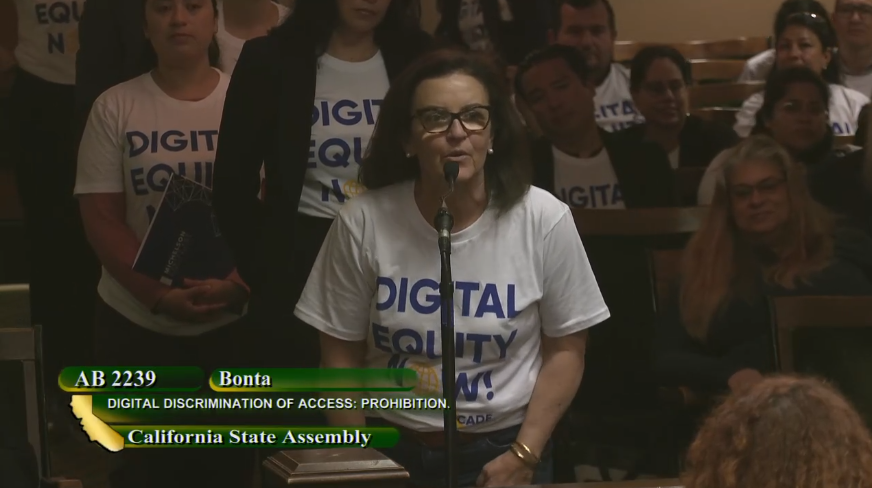 California Digital Discrimination Bill Moves Out of Committee
