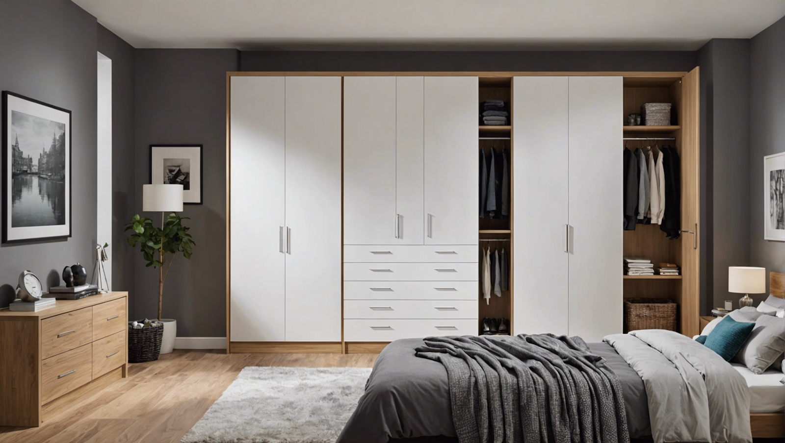 small bedroom cupboard designs