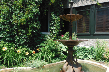 top water features to install for your outdoor living space garden fountain custom built michigan