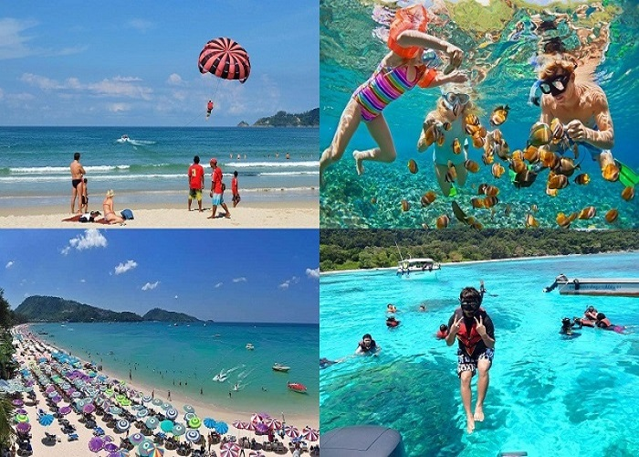 Bãi biển Patong Phuket Thái Lan 