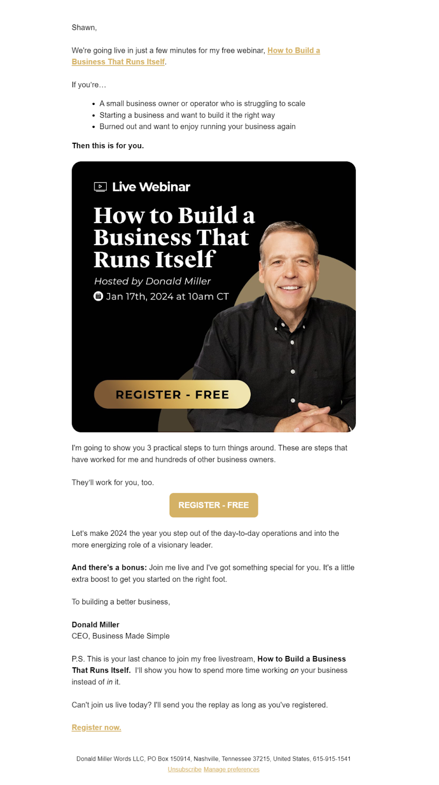 How to Write Great Webinar Email Sequences: 12 Webinar Email Templates and Examples