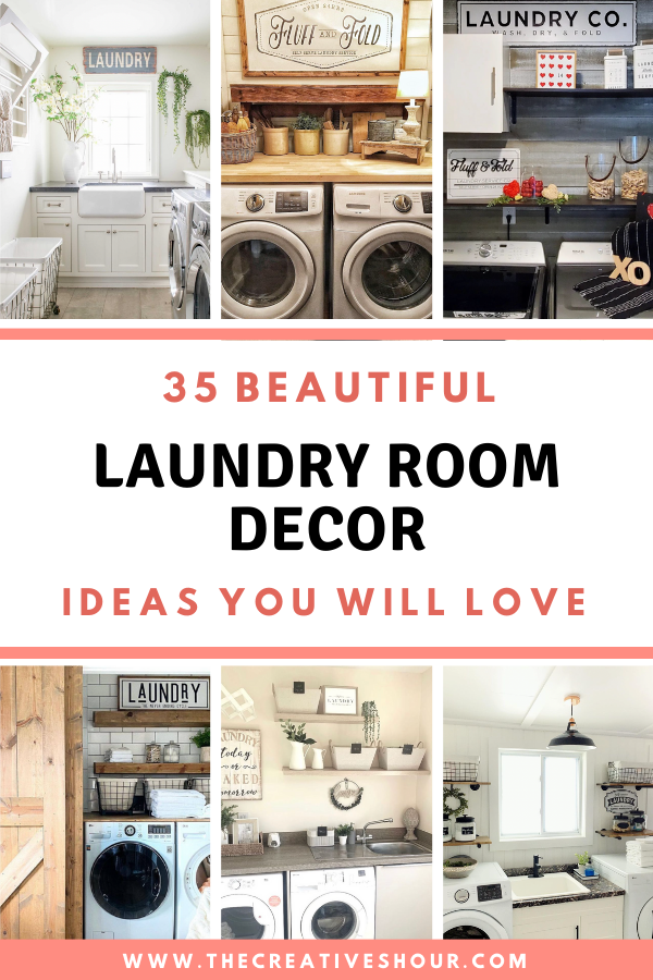 35 Stunning Laundry Room Decor Ideas You Will Love
