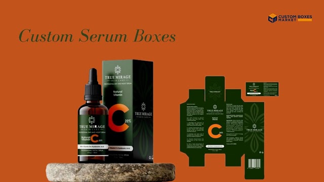 Custom Serum Boxes: Your Brand’s Signature Look