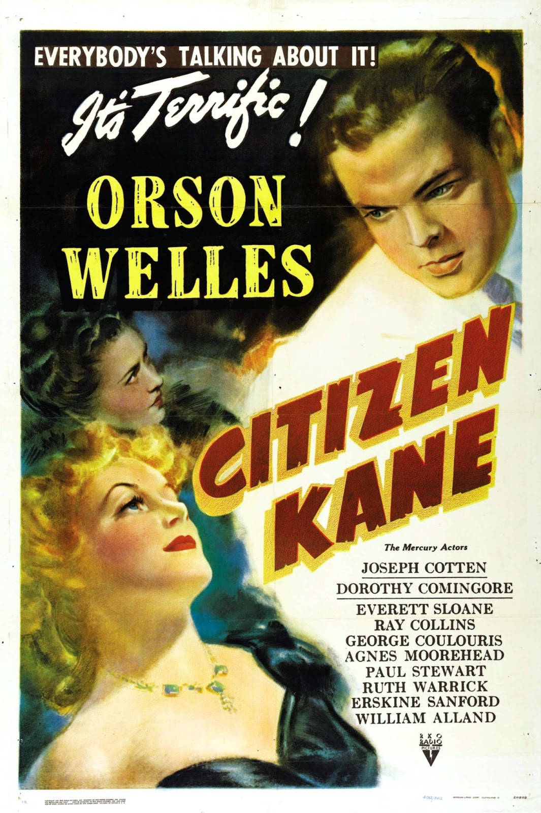 Citizen Kane, un autre classique du cinéma hollywoodien.