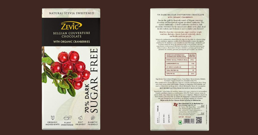 Zevic Dark Chocolate