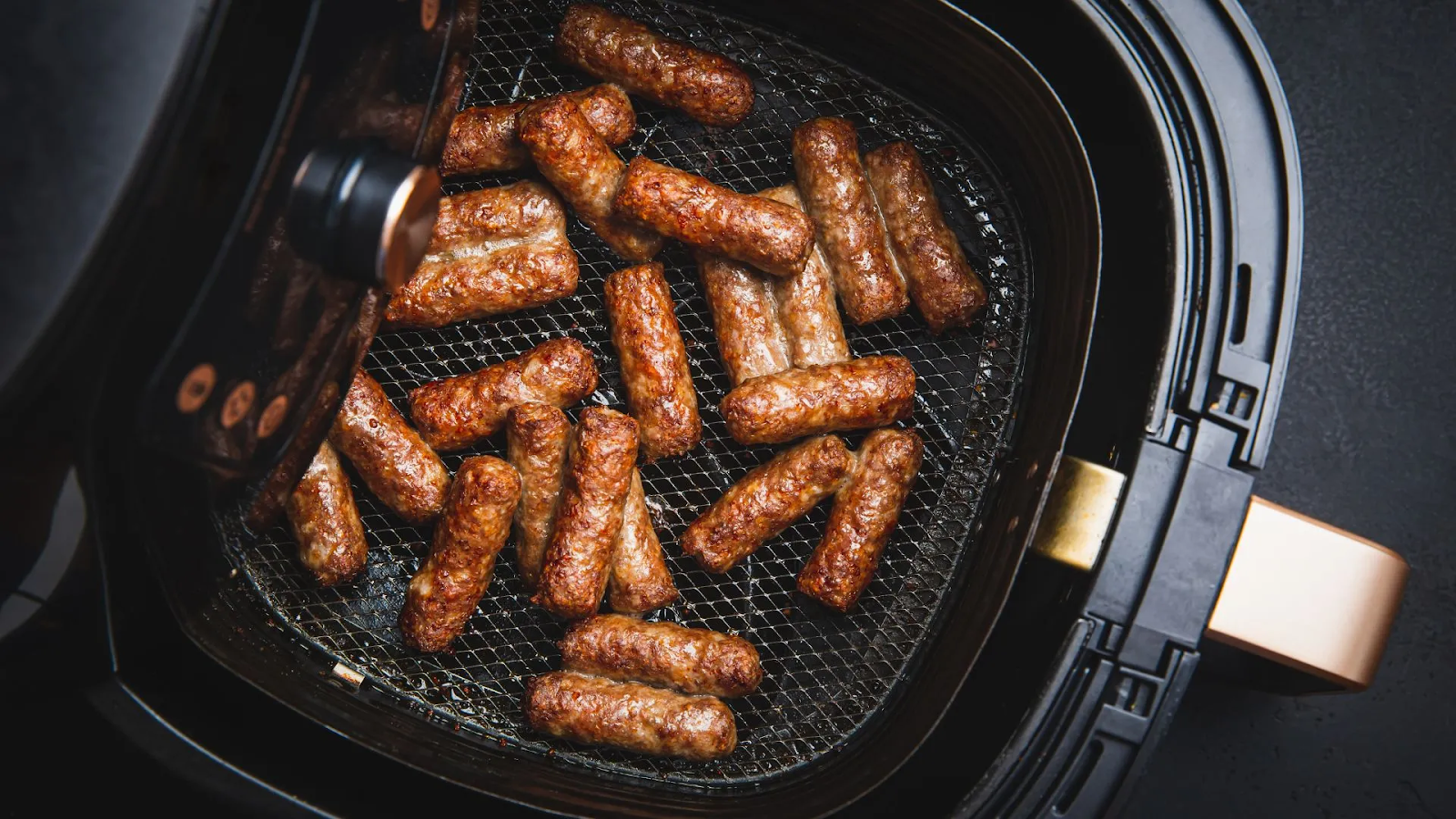 Linguiça na airfryer