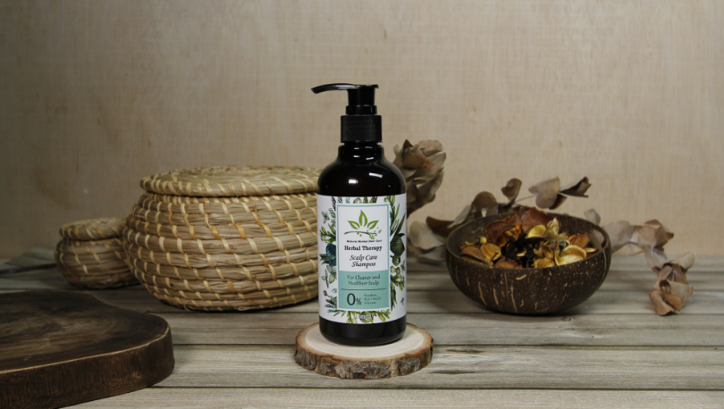 Natural Herbal Hair Care-Herbal Therapy Scalp Care Shampoo
