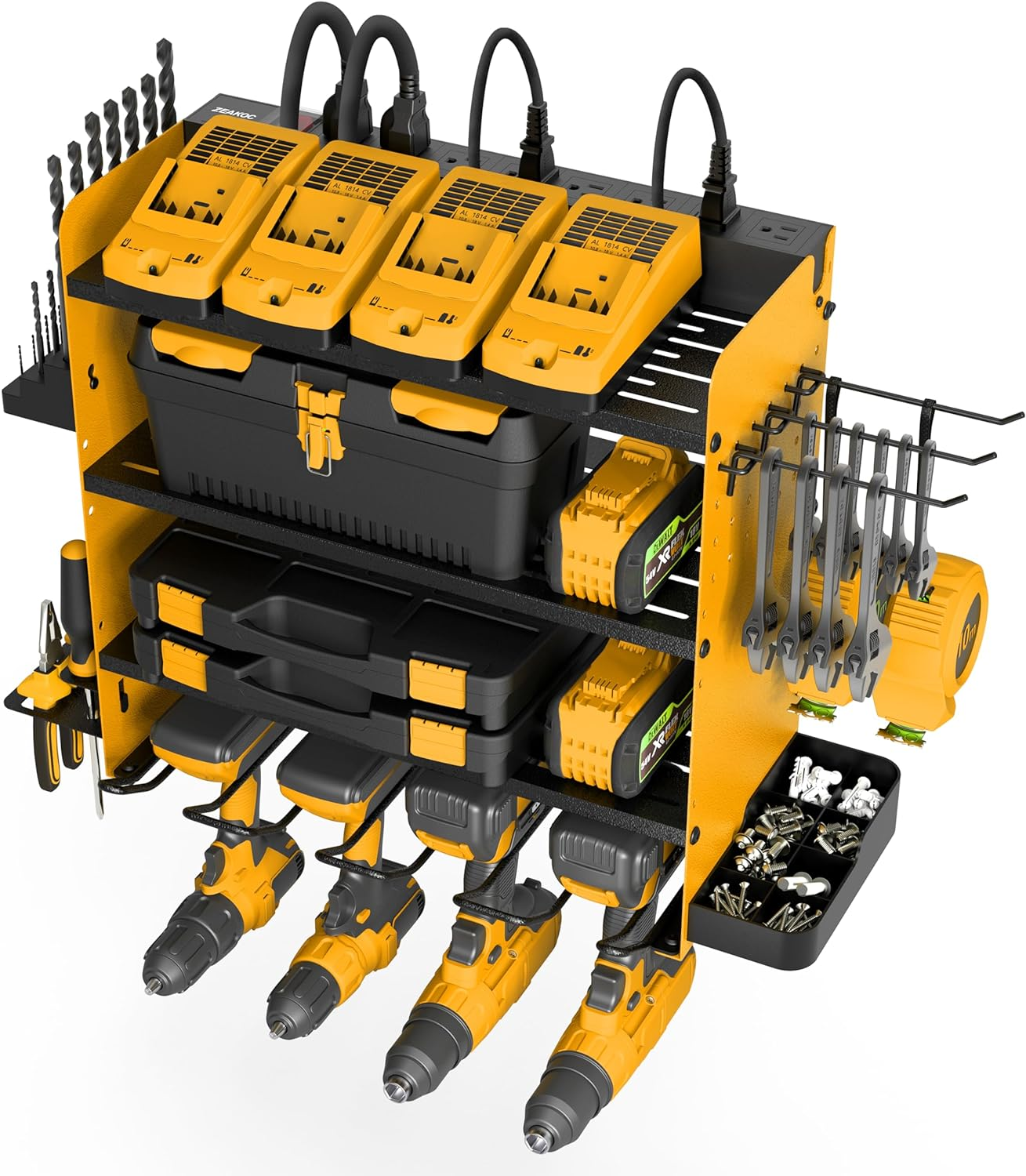 ZEAKOC 4-Layer With Charging Station