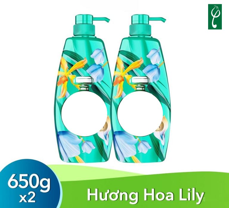 Dầu gội hoa ly có công dụng dưỡng ẩm, làm dịu tóc và da đầu