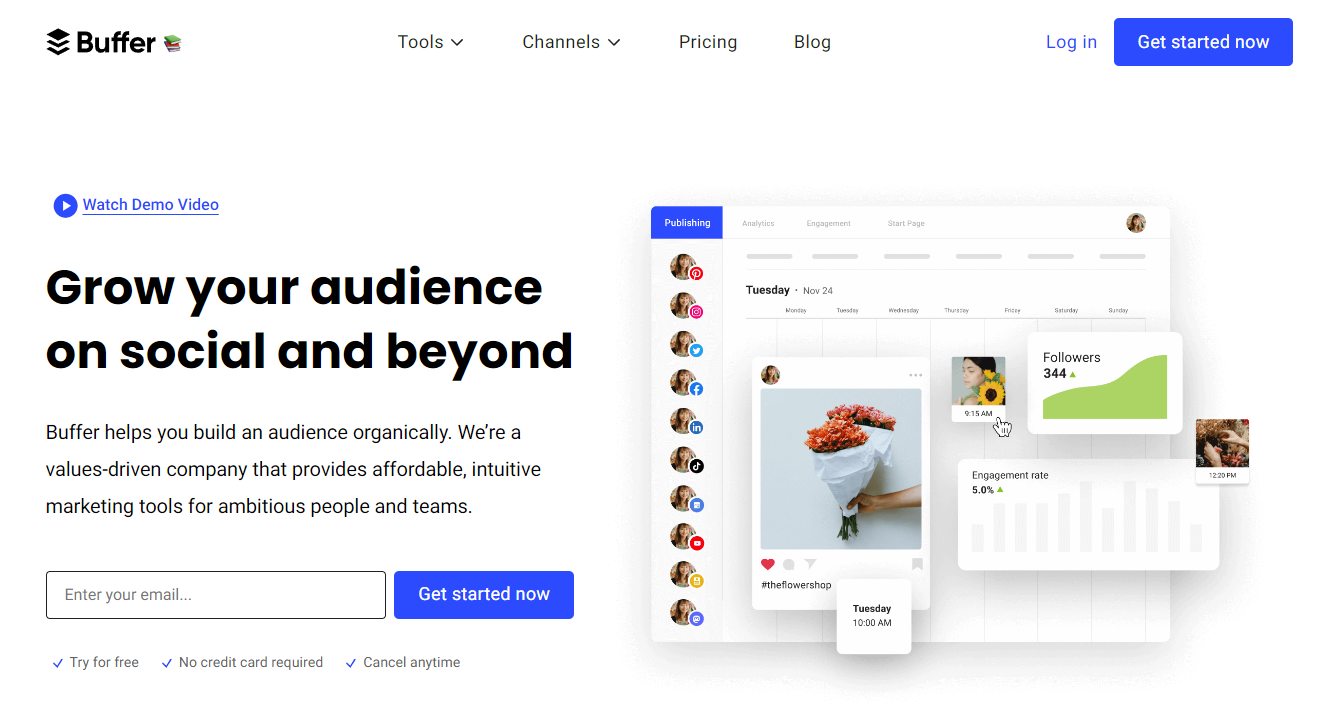 Grow your audience on social and beyond with Buffer