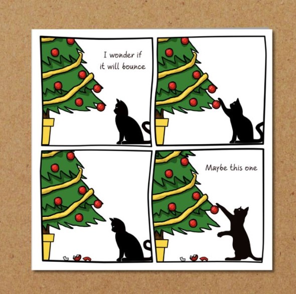 Funny Story Christmas Cards