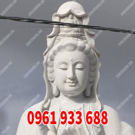 Tượng phật quan âm đá cao cấp