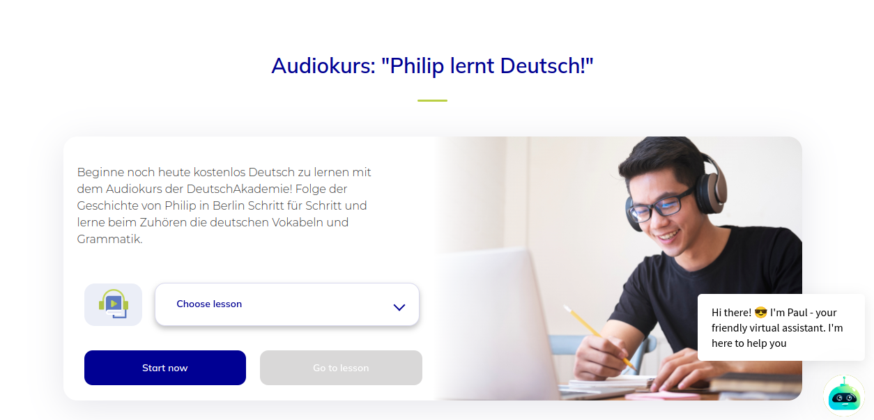Learning German free of charge: online courses, videos and apps