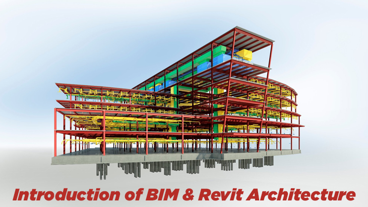Application of BIM software in designing a building model