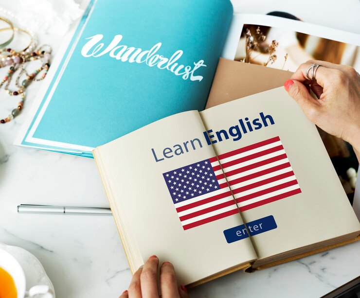 English language learning platform with diverse educational resource.