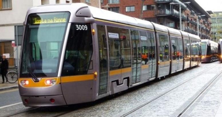 transporte en Dublín - Luas