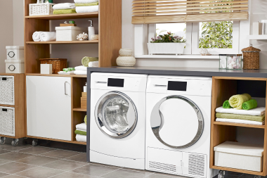 reasons why you should finish your basement laundry room with washer and dryer custom built michigan