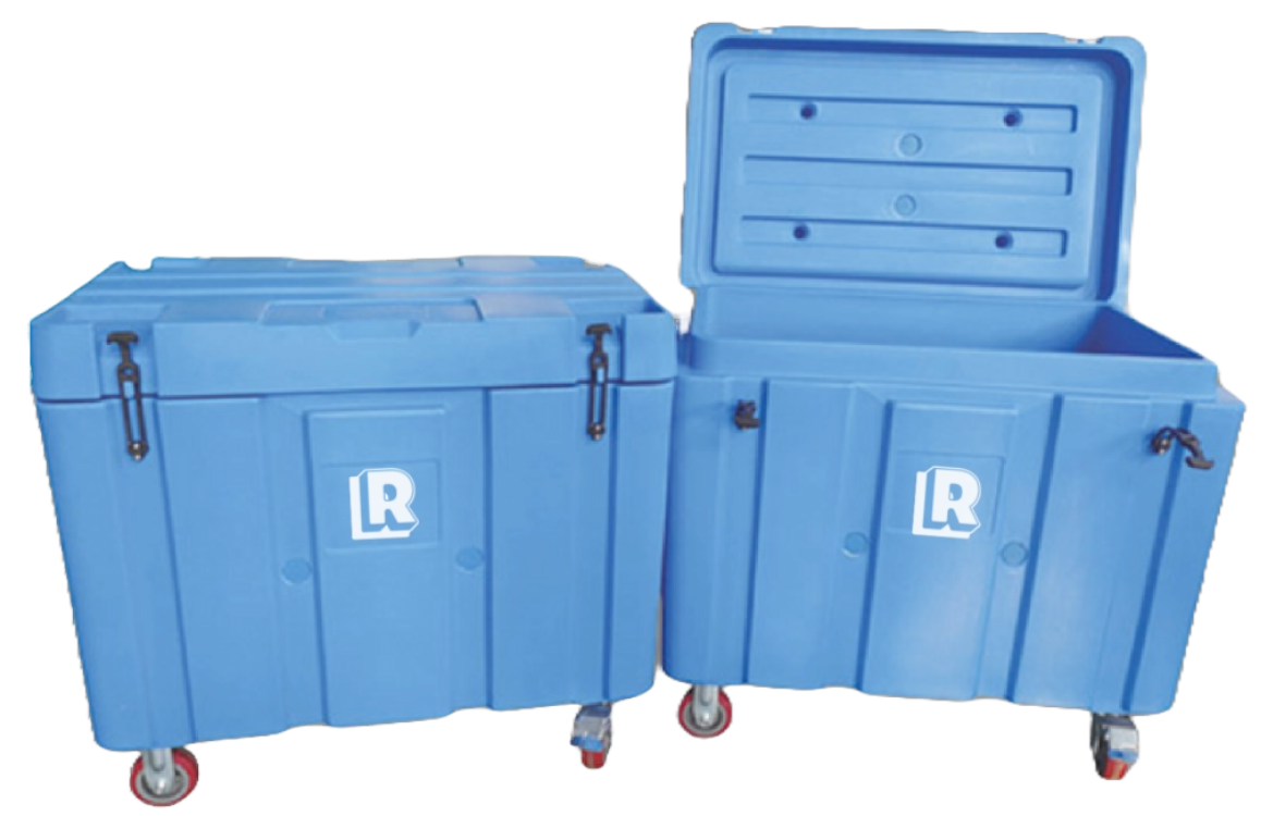 Ratermann poly dry ice bins