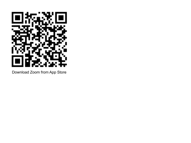 QR code for Zoom video instructions