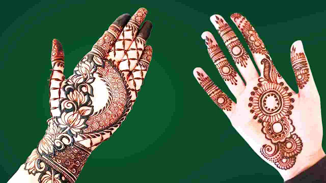 TYOHAR PE LAGANE KE LIYE MEHNDI DESIGN