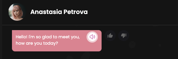 Anastasia - opening message