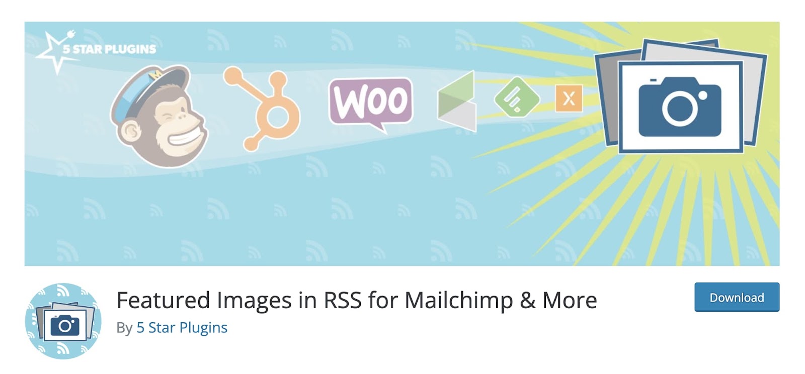 Featured Images in RSS for Mailchimp & More