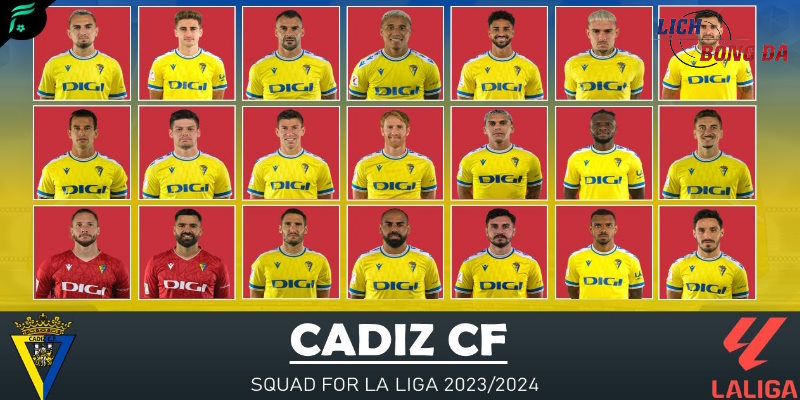 Đội hình CLB bóng đá Cadiz CF mùa giải 2023/2024