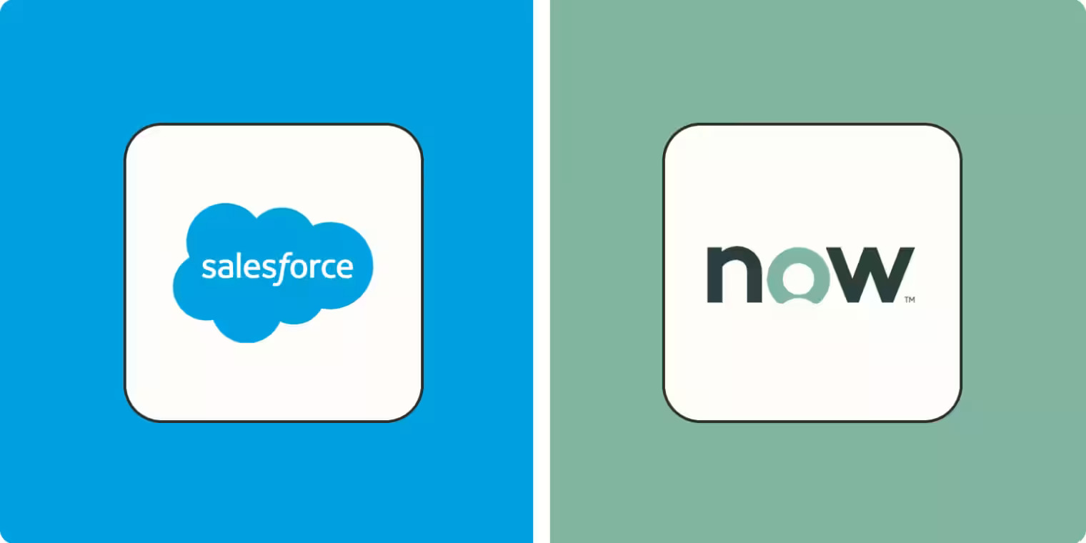 Salesforce vs ServiceNow