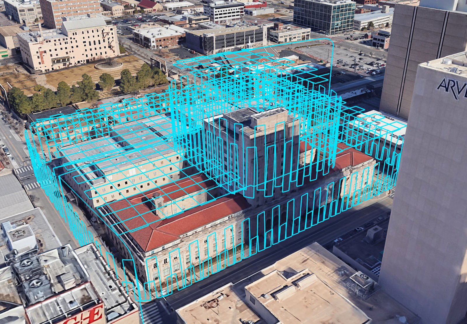 Digital Twin Scan Oklahoma State Courthouse