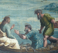 Raphael - The Miraculous Draft of Fishes - Google Art Project.jpg - Public Domiain - Wikimedia Commons