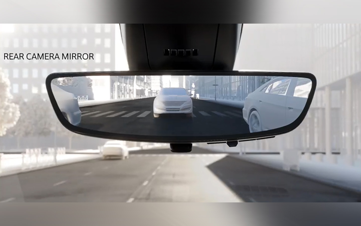 Rear view camera feature of GMC Safety