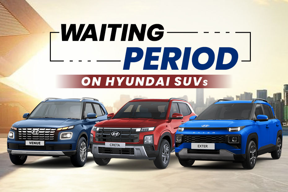 Waiting period on Hyundai SUVs in April 2024