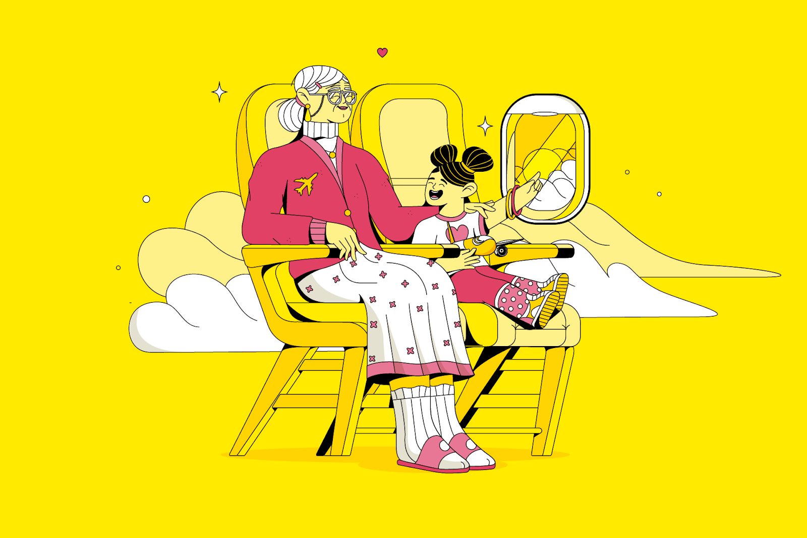 Artifact from the Scoot Airlines Illustration Showcase article on Abduzeedo