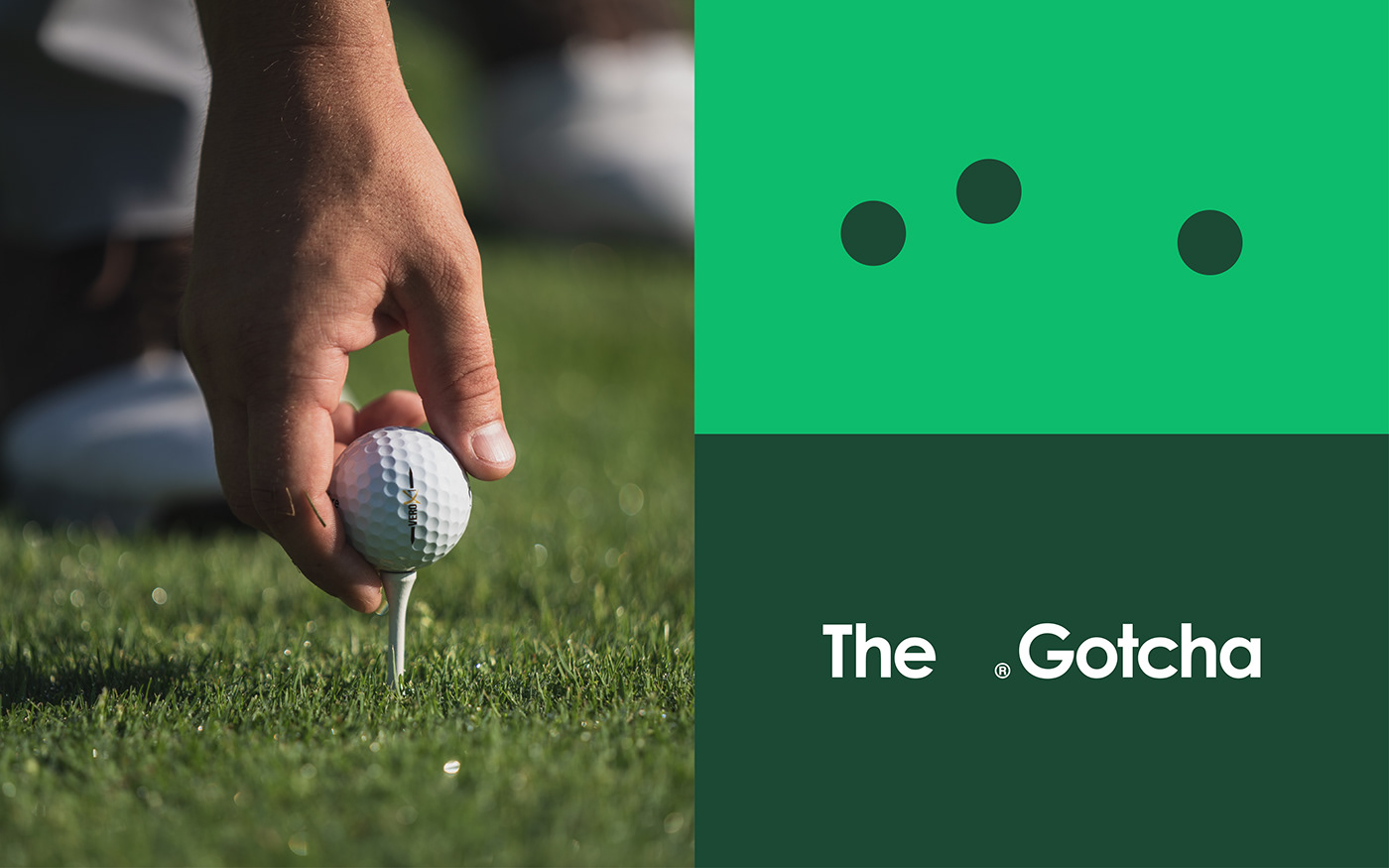 visual identity golf sports identity modern branding  minimalist graphic design  Logo Design brand identity