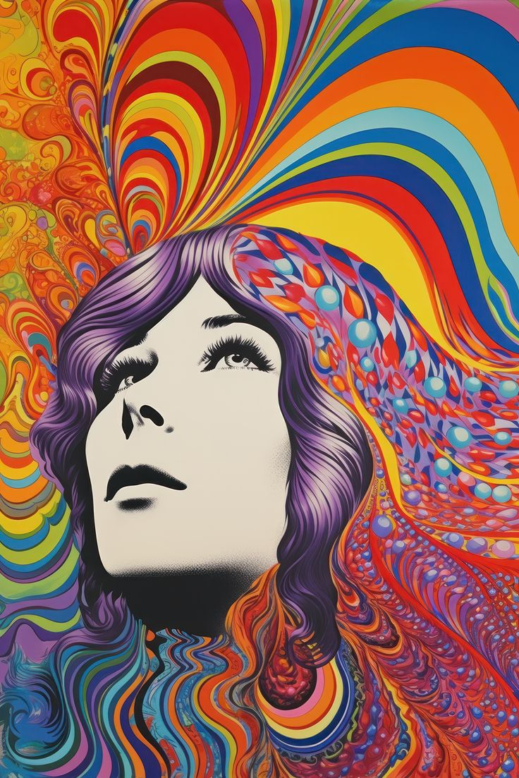 Psychedelic Art Style