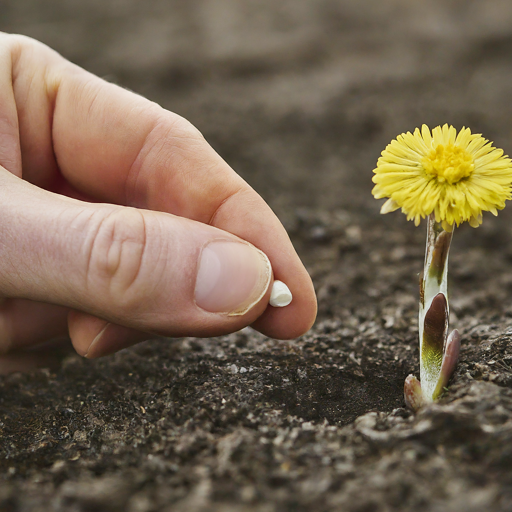 Sowing Seeds or Planting Divisions: Establishing Your Coltsfoot