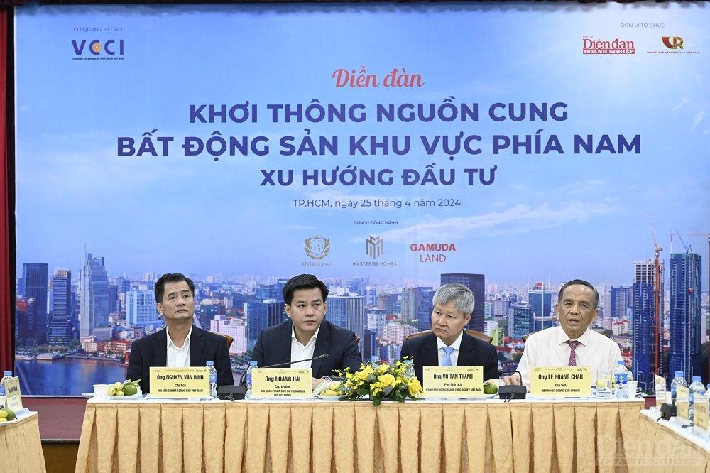 Diễn đàn “Khơi thông nguồn cung bất động sản khu vực phía Nam - Xu hướng đầu tư