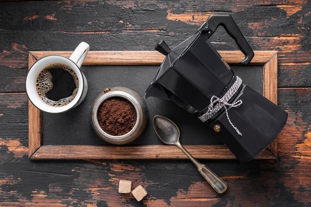 Maschere viso al caffè