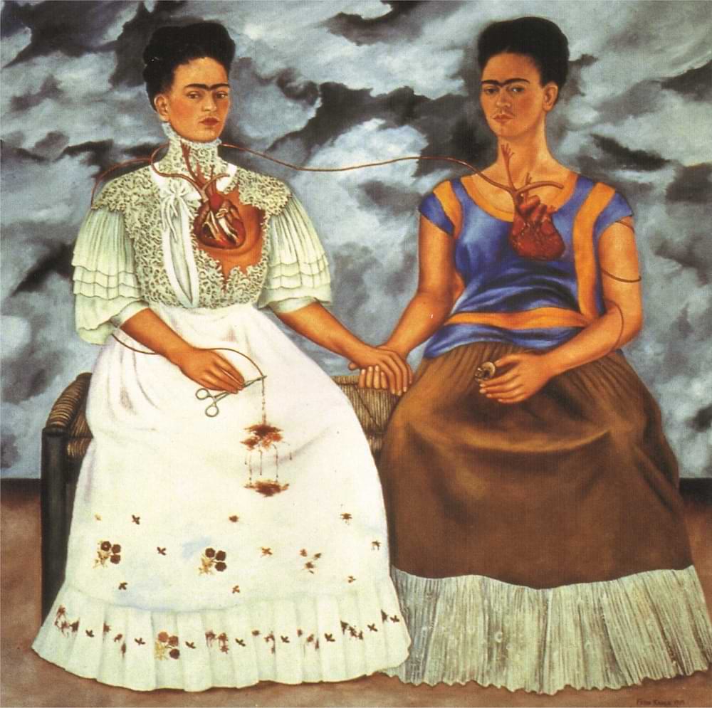 The Two Fridas by Frida Kahlo, 1939