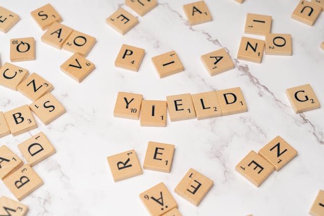 A group of wooden letters 